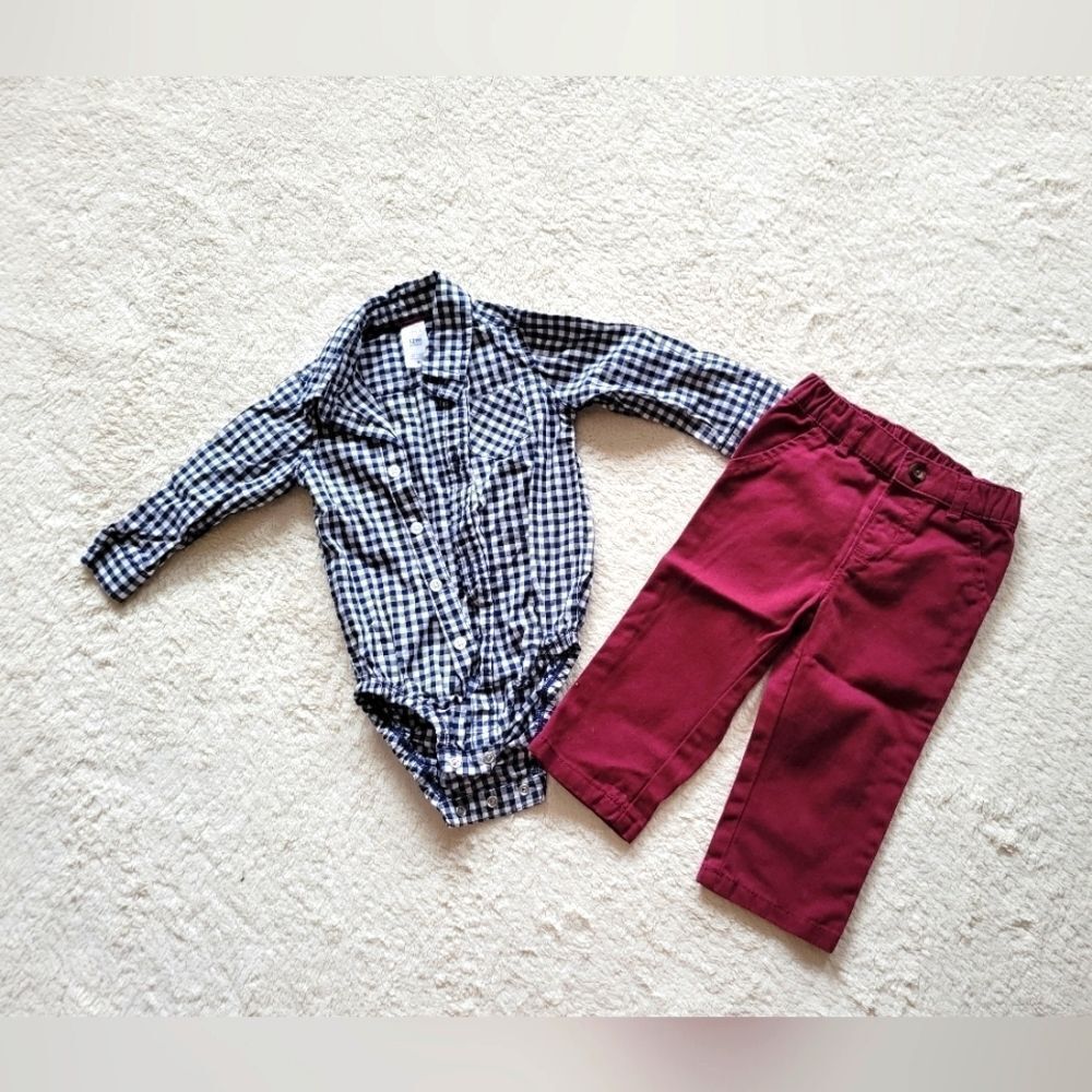 BABY BOY 12 months holiday outfit